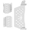 4Pieces ShareGoo Stainless Steel RC Skid Plate,RC Chassis Armor Protector Plate Protection Compatible with Axial SCX10-III AXI03007 1/10 RC Crawler Car view 4