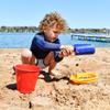 Spielstabil Sand Toys Bundle - Large Pail, Sieve and 2 Scoops (Colors Vary - Made in Germany) view 4