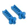 2Pcs Rc Body Post,Aluminum Alloy Rc Body Mount Post Rc Car Shell Column for Mini E Mini Slash 1/16 Rc Car(Blue) Car Model Accessory view 4