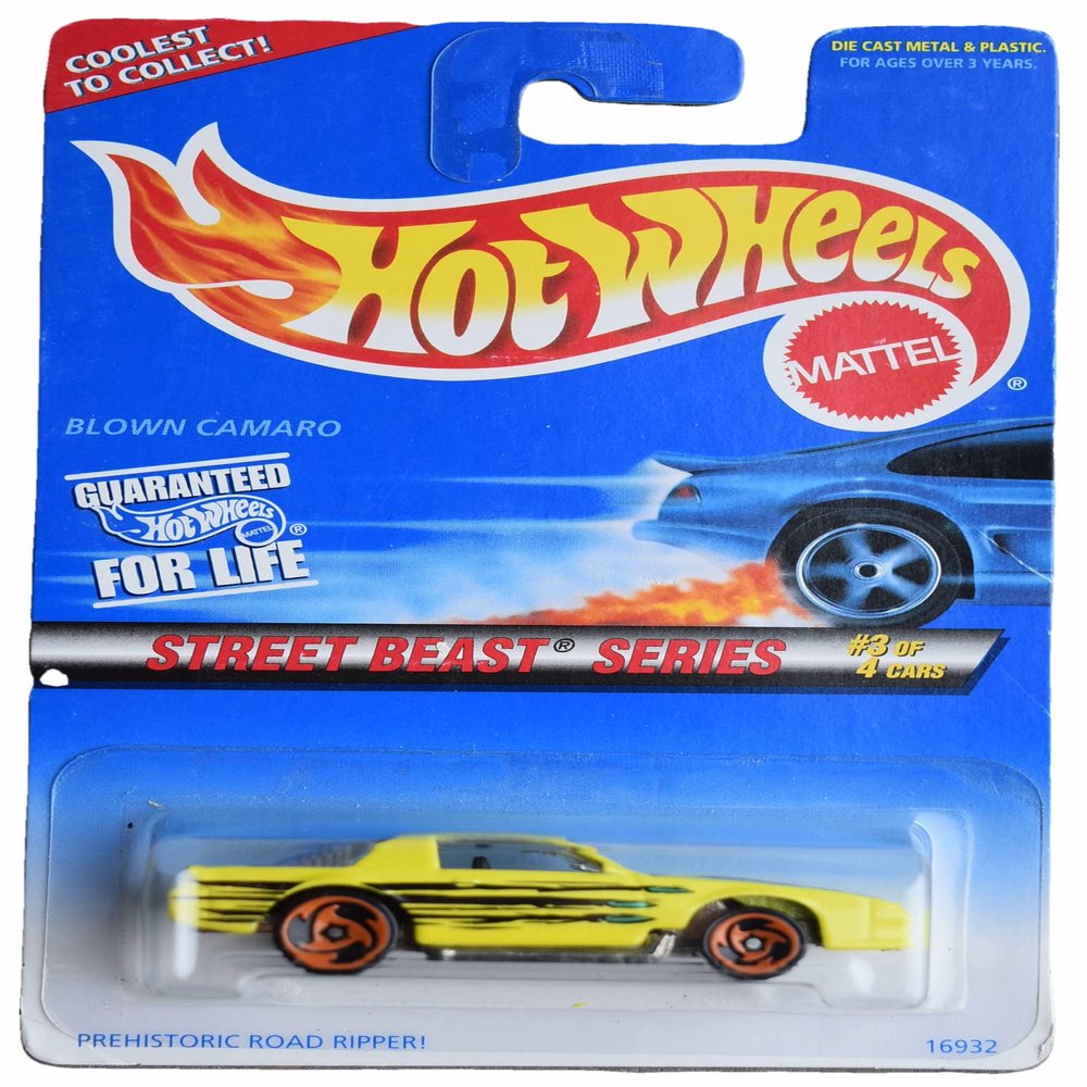 Hot Wheels Blown Camaro, Street Beast Series 3/4