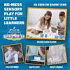Super Mega Snow Sand Castle Kit - Indoor Sand Kit for Kids with 25 Building Pieces, 2.65 lbs of Reusable, Moldable Magic Sand & No-Mess Play Mat - Art Sensory Toys for Ages 6+ with Storage Case view 2