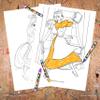 Disney Princess 36 Count Crayons in Tuck Box view 4