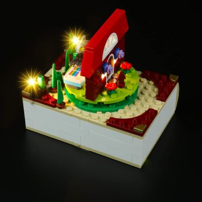 Brick Shine GC Light kit for Little Red Riding Hood Bricktober 6384693 (Model Set is not Included) (Classic)