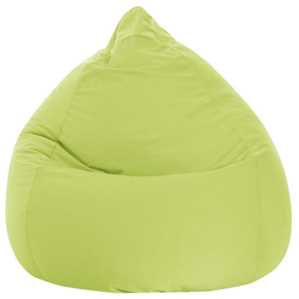 Gouchee Home Breeze Bean Bag Cover Only (Filling Not Included) Microfiber Green