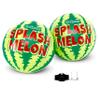GoSports Splash Melon Pool Ball Party Toy - Includes Two 9 Inch Watermelons, Hose Fill Adapter, and 3 Needles view 1
