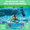 GoSports Splash Melon Pool Ball Party Toy - Includes Two 9 Inch Watermelons, Hose Fill Adapter, and 3 Needles view 2