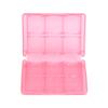 Miskall Game Card Cartridge, 28 in 1 PP Plastic Game Card Case Holder Cartridge Storage Box for 3DS DSL DSi LL (Pink) view 3