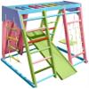 Avenlur Magnolia Indoor Playground 7-in-1 Jungle Gym Playset for Kids 2-6yrs - Slide, Climbing Wall, Rope Wall Climber, Monkey Bars, Swing - Waldorf and Montessori Style Wooden Climb Set. view 1