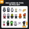 TOY Life 19 Pcs Halloween Wind Up Toys Party Favors for Kids Toddler Bulk Toys for Treat Bags Goodies Bag Stuffers Fillers Treats for Boys Girls view 2