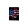 GrilleAdz Smokey Flag Mesh Bug Screen for Kenworth W900B (Bug Screen with Turnbuckle Install Kit) view 2