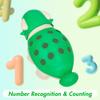 Hirger Spike The Fine Motor Dinosaur: Montessori Baby Sensory Toys for Toddlers 1-3, Preschool Learning Educational Activities, 12+ Months Old Birthday Gift view 3