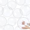 Hungdao 12 Pieces Inflatable Clear Beach Ball Bulk 16 Inchtransparent Swimming Pool Bubble Ball for Ocean Under The Sea Hawaii Summer Luau Party DIY Favors view 1