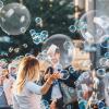 Hungdao 12 Pieces Inflatable Clear Beach Ball Bulk 16 Inchtransparent Swimming Pool Bubble Ball for Ocean Under The Sea Hawaii Summer Luau Party DIY Favors view 3