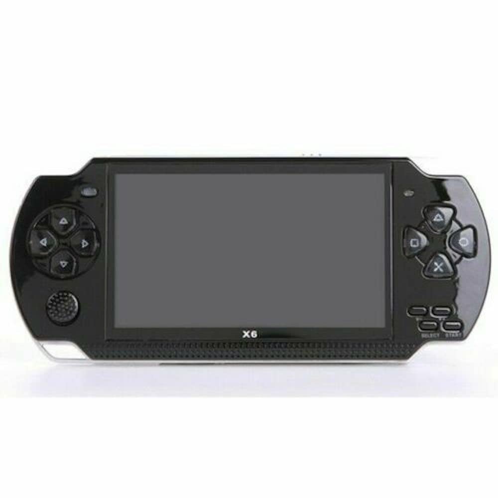 SLEE 4.3 for PXP Portable Handheld Video Gaming Console Player 10000 Game Built-in 8GB Black Colour