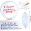 Hungdao12 Pieces Inflatable Clear Beach Ball Bulk 16 Inch 24 Inch Transparent Swimming Pool Bubble Ball for Ocean Under The Sea Hawaii Summer Luau Party DIY Favors view 3