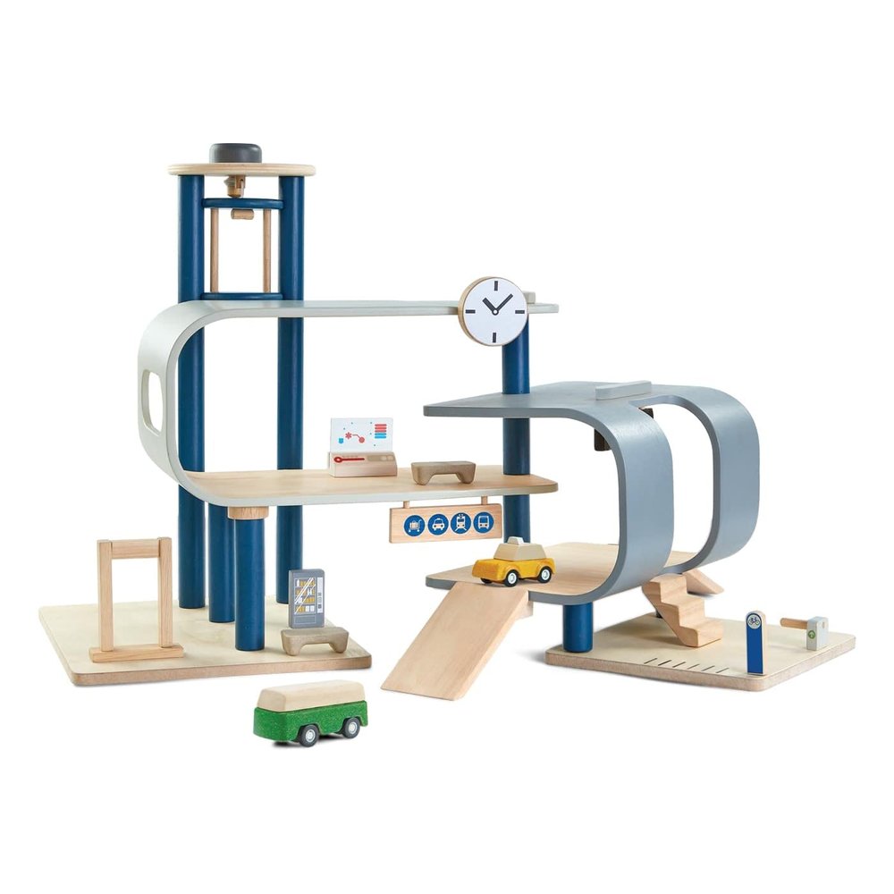 Plan Toys - Ma Grande Gare - Wood - PT6291