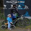 KRIDDO Toddler Balance Bike 2 Year Old,12 Inch Push Bicycle with Customize Plate (3 Sets of Stickers Included), Steady Balancing, Gift Bike for 2-5 Boys Girls, Black view 2