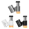 Lab Microscope Slides Portable Mini 60x Pocket Handheld Microscope Loupe with LED Light Microscope Parts (Color : White) view 3