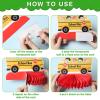 9 Pieces Back to School Party Table Decorations First Day of School Table Centerpieces School Bus Honeycomb Centerpiece Table Topper Welcome Back to School Party Supplies for Home Classroom Decoration view 3