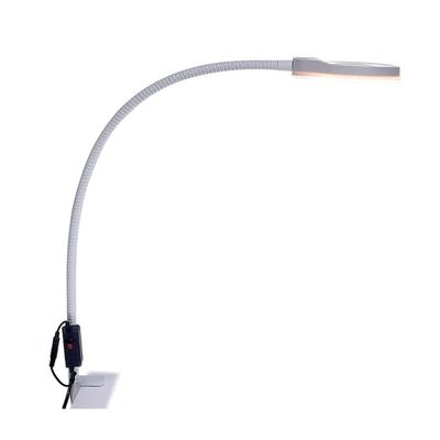 Microscope Kit Table Machine LED Lamp Illuminated Magnifier 10X Microscope Magnifying Glass with Stand Microscope Lens Adapters (Color : PD-032AL 10X White)