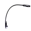 Microscope Kit Table Machine LED Lamp Illuminated Magnifier 10X Microscope Magnifying Glass with Stand Microscope Lens Adapters (Color : PD-032AL 10X Black) view 1