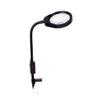 Microscope Kit Table Machine LED Lamp Illuminated Magnifier 10X Microscope Magnifying Glass with Stand Microscope Lens Adapters (Color : PD-032A 10X Black) view 1