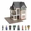 NOCH 66501 HO Scale Fashion Store w/Motorized Fashion Show - Micro-Motion - Laser-Cut Kit - 7-7/8 x 6-3/8 x 5-3/8" 20 x 16.1 x 13.7cm view 1