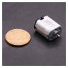 MANHONG Electric Small Motor DC 3V-6V Micro 030 Motor 13000RPM Precious Metal Brush Micro Micro Electric Motor Silent Engine, Used for DIY Toy Car and Ship Model Air Pump view 3