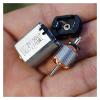 MANHONG Electric Small Motor DC 3V-6V Micro 030 Motor 13000RPM Precious Metal Brush Micro Micro Electric Motor Silent Engine, Used for DIY Toy Car and Ship Model Air Pump view 4