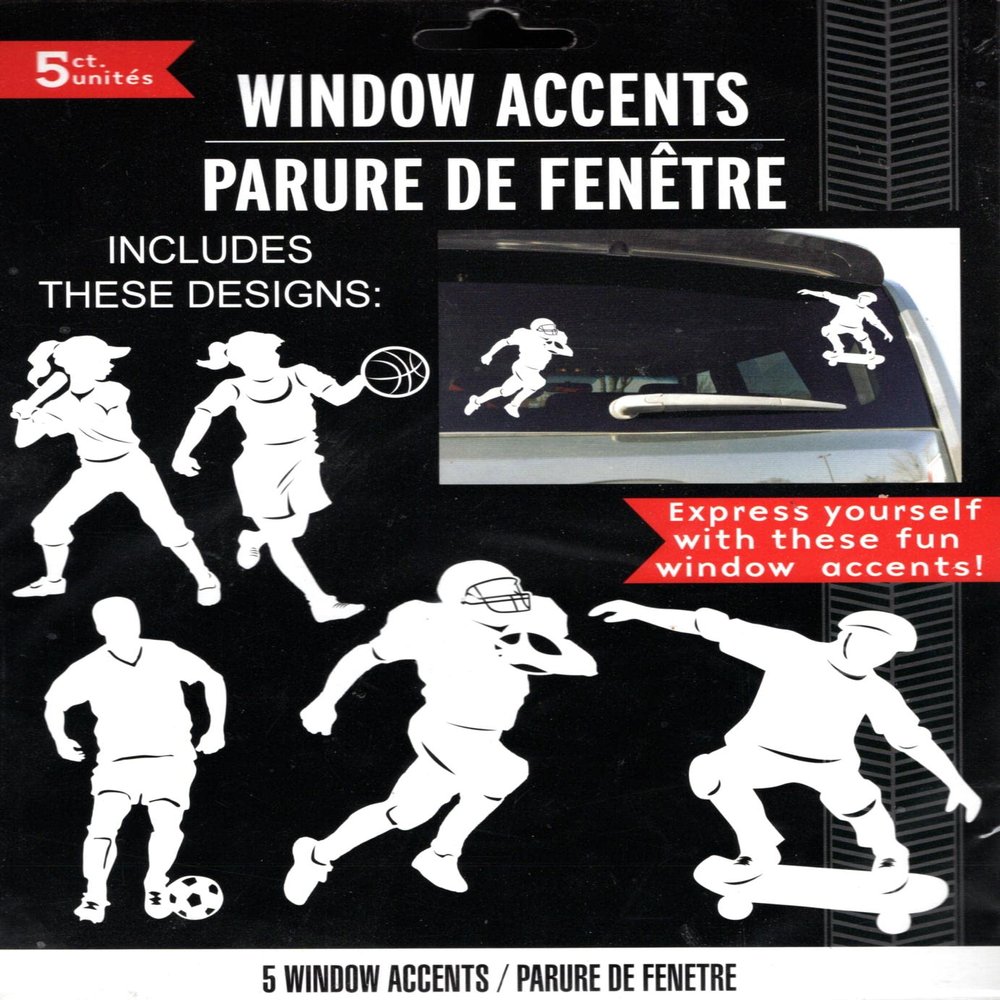5 Window Accent/Stickers sz. Medium v1