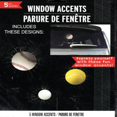 5 Window Accent/Stickers sz. Medium v4