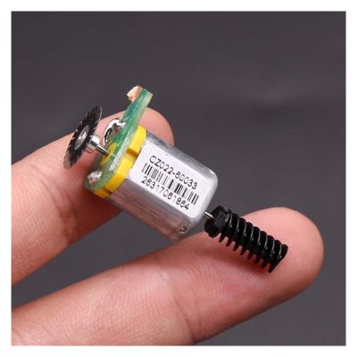 MANHONG Electric Small Motor N20 Micro Motor DC 12V-24V 40mA-55mA 15mm Motor, with Worm, Suitable for Adding Encoder DIY Accessories