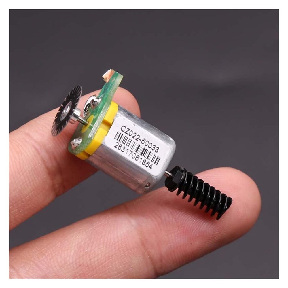 MANHONG Electric Small Motor N20 Micro Motor DC 12V-24V 40mA-55mA 15mm Motor, with Worm, Suitable for Adding Encoder DIY Accessories