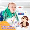Easfan Talking Monkey Repeat What You Say Electric Nodding Plush Funny Interactive Speaking Toys Buddy Birthday Gifts for Kids Toddlers Brown,7" view 4