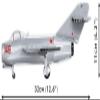 504 Pcs Hc Korean War /2416/ Mig-15 Fagot view 4