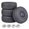 PYFORE 1/7 Compatible with Mojave Dedicated Tires 17MM Adapter RC Model Cars Wheels Skin Upgrade Off-Road Grip Short-Course Truck Car (LT18047) view 1