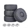 PYFORE 1/7 Compatible with Mojave Dedicated Tires 17MM Adapter RC Model Cars Wheels Skin Upgrade Off-Road Grip Short-Course Truck Car (LT18046) view 1
