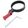 Vgoohobby RC Transmitter Steering Wheel Trigger One-Handed Control Adapter Compatible with Flysky gt5 Traxxas TQI Dumborc Remote Controller Transmitter 1.55"-1.65" Steering Wheel (Red) view 1