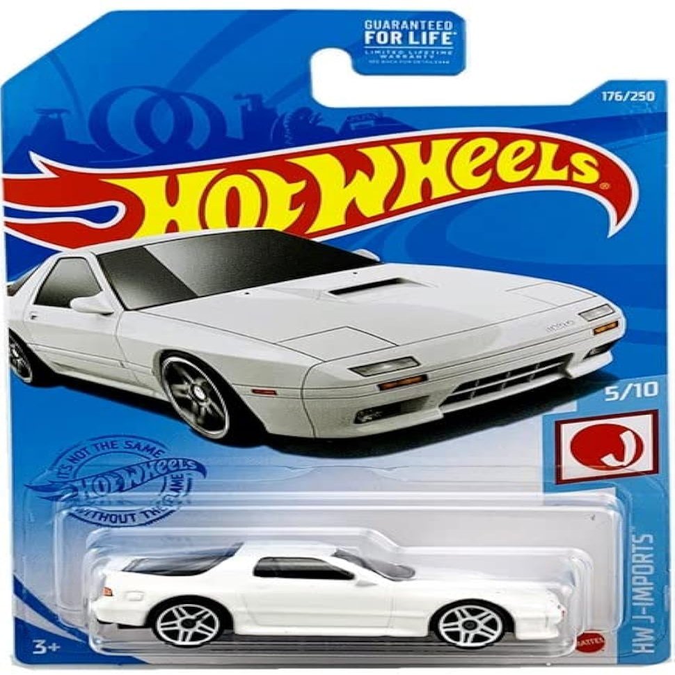 DieCast Hot Wheels '89 Mazda Savanna RX 7, HW J-Imports 5/10 [White] 176/250