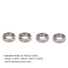 Alomejor RC Car Ball Bearings for, 4-Pack Stainless Steel, 7mm x 4mm x 1.8mm, Silver, Compatible with 144001 144002 124018 124019 124017 124016 144010 view 4