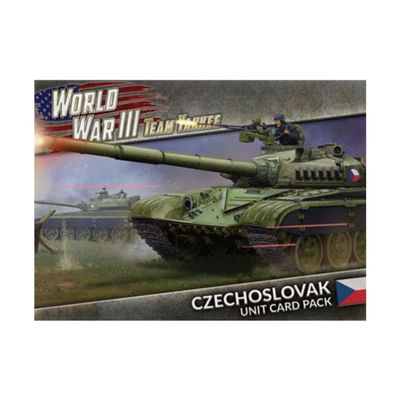 Battlefront Miniatures World War III: Team Yankee - Czechoslovakian Unit Card Pack