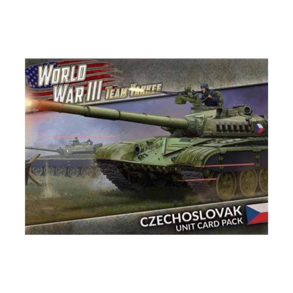 Battlefront Miniatures World War III: Team Yankee - Czechoslovakian Unit Card Pack