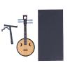 Chinese Lute Model, 1:4 Ratio Chinese Zhongruan Model National Traditional Stringed Instruments Toys With Comfortable Grip view 2
