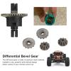 Dilwe RC Differential Bevel Gear,Durable Steel Diff Bevel Gear Set Upgrade Parts for ZD Racing 10 7173 1/10 RC Car Motor Driving Gear, RC Car Metal Differential Main Metal Spur Gear Set view 3