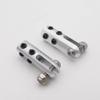 4PCS Metal Servo Arm Linkage Joint 2.5mm Tie Rod End Clevis Steering Rudder Joint for RC Boat Airplane Car Equipment Box view 4