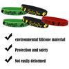 CupaPlay 48 PCS Happy Juneteenth Day Party Favors Rubber Bracelets - Freedom Day Patriotic Party Supplies Goodie Bag Stuffers Fillers Silicone Wristbands view 3