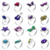 SUMERSHA 16Pcs Mood Rings Adjustable Color Changing Rings for Women Birthday Party Favors Halloween Costume Props view 1