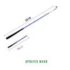 DSJUGGLING 3 Meters (9.8 FT) Golden Scale Dragon Poi, Outdoor Flinging Fitness Dragon Dance 3D Rainbow Color Dragon Ribbon Streamer with Fiberglass Handstick + Travel Bag! (Rainbow Dragon) view 3