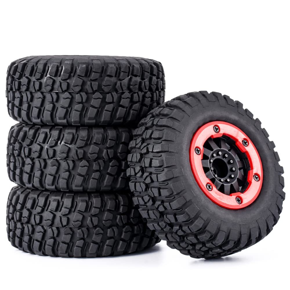 1:10 Short Truck tire RC Remote Control Model Off-Road Vehicle Running Street Off-Road Wasteland tire Thunder Magic 727 Slash for 1:10 RC Short-Course Truck Traxxas Slash 4x4 VKAR 10SC HPI