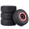 1:10 Short Truck tire RC Remote Control Model Off-Road Vehicle Running Street Off-Road Wasteland tire Thunder Magic 727 Slash for 1:10 RC Short-Course Truck Traxxas Slash 4x4 VKAR 10SC HPI view 1